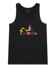 Freedom Women's Tank Top - Black