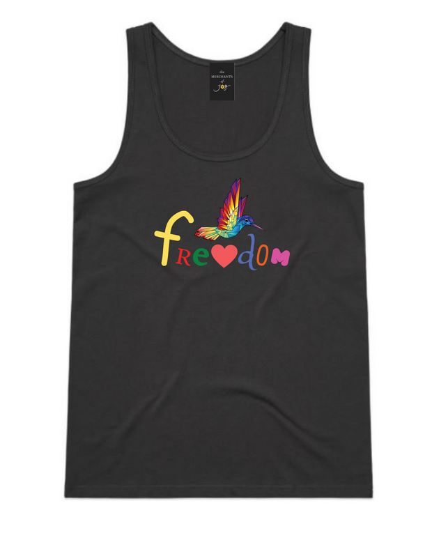 Freedom Women's Tank Top - Coal