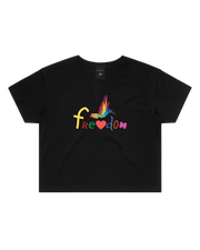 The Merchants of Joy Freedom Crop Tee t-shirt 
