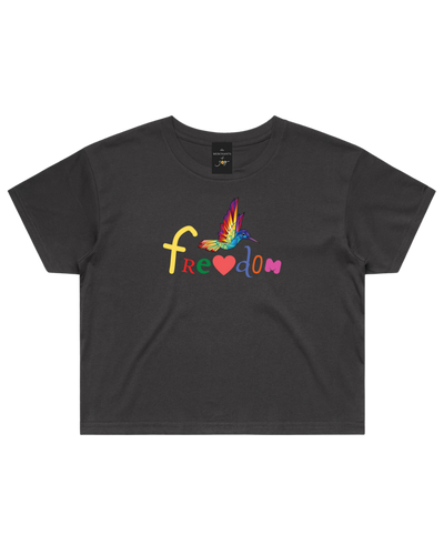 The Merchants of Joy Freedom Crop Tee t-shirt 