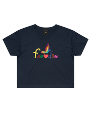 The Merchants of Joy Freedom Crop Tee t-shirt 
