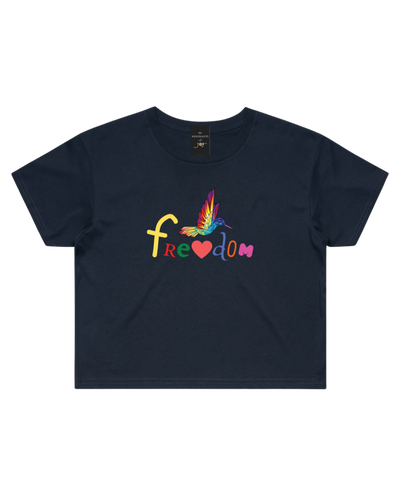 The Merchants of Joy Freedom Crop Tee t-shirt 