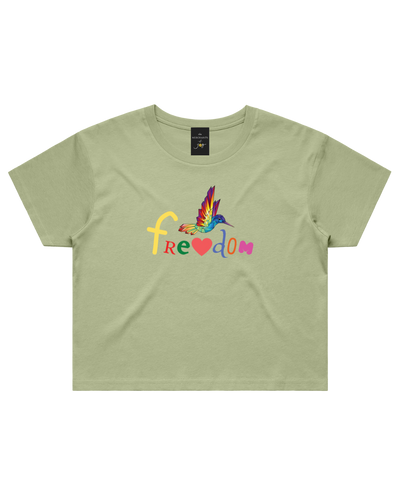 The Merchants of Joy Crop Tee crop t-shirt