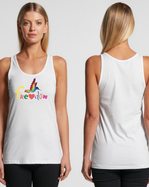 Freedom Women's Tank Top - Coal
