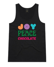 Joy Peace Chocolate Women's Tank Top - Black