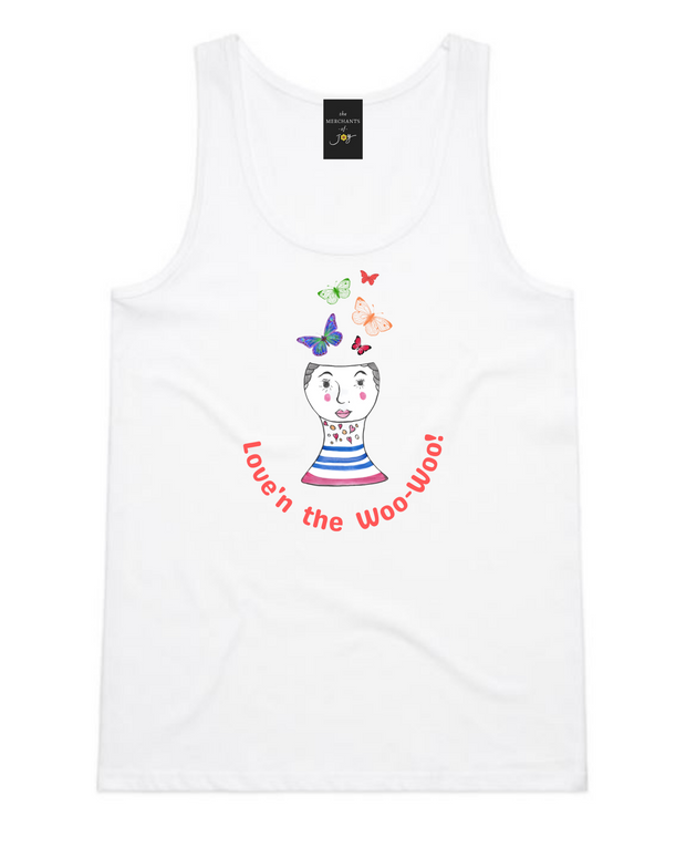 Love'n the Woo Woo Women's Tank Top - White