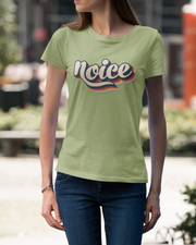 Noice Womens Tee - Pistachio