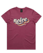 Noice Womens Tee - Berry