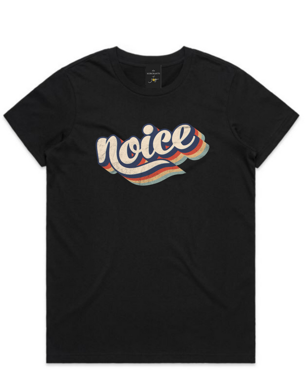 The Merchants of Joy NOICE tee t-shirt womens