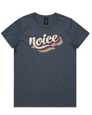 Noice Women's Tee - Petrol Blue