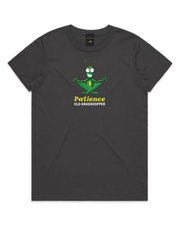 The Merchants of Joy Patience Old Grasshopper tee t-shirt patience young grasshopper