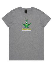 The Merchants of Joy Patience Old Grasshopper tee shirt t-shirt patience young grasshopper