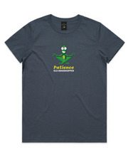 The Merchants of Joy Patience Old  Grasshopper tee shirt t-shirt patience young grasshopper