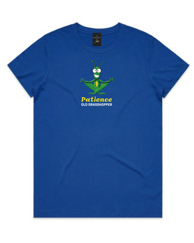 Patience Old Grasshopper - Royal Blue