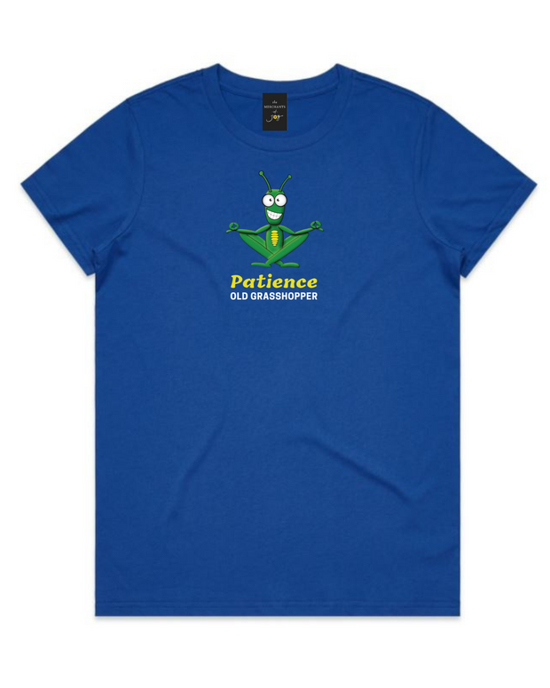 Patience Old Grasshopper - Royal Blue
