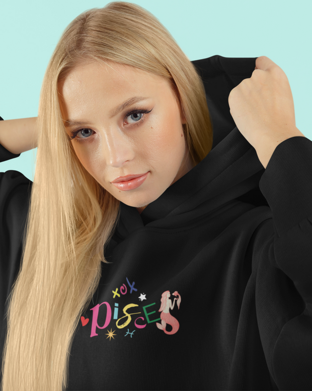The Merchants of Joy Pisces Zodiac Sign Hoodie comfy snuggle cosy