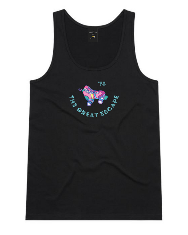 The Great Escape '78 Women's Tank Top - Black