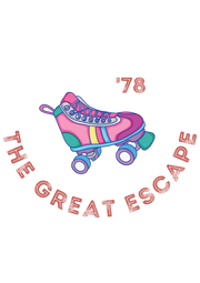 The Great Escape '78 Womens Tee - Pale Pink