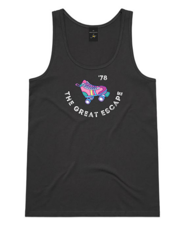 The Great Escape '78 Women's Tank Top - Coal