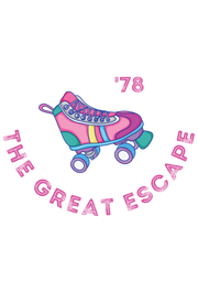 The Great Escape '78 Womens Tee - Charcoal