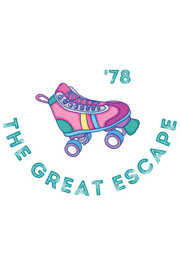 The Great Escape '78 Womens Tee - Royal Blue