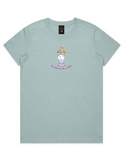 Try Not to be  C*nt Womens Tee - Pale Blue